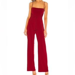 L’Academie Emi Jumpsuit in Bright Red